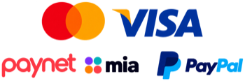 Mastercard, Visa, Paynet, MIA și PayPal